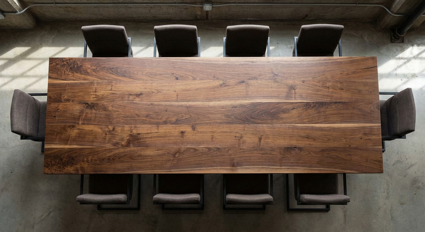 The Timberline Coffee Table | Modern H-Frame Design | Made in